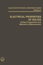 Electrical Properties of Solids af T. F. Connolly