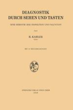 Diagnostik Durch Sehen Und Tasten af Hermann Kahler