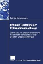Optimale Gestaltung Der Unternehmensnachfolge af Gabriele Rautenstrauch