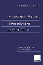 Strategische Fuhrung Internationaler Unternehmen