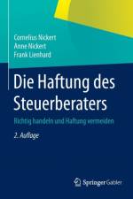 Die Haftung Des Steuerberaters af Frank Lienhard