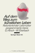 Auf Dem Weg Zum Kunstlichen Leben af Eberbach