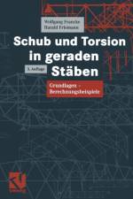 Schub Und Torsion in Geraden Staben af Wolfgang Francke