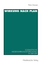 Wirkung Nach Plan af Petra Gansen