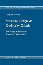 Structural Design via Optimality Criteria af George I. N. Rozvany
