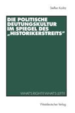 Politische Deutungskultur im Spiegel des 
