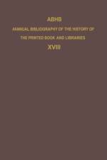 ABHB Annual Bibliography of the History of the Printed Book and Libraries