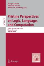 Pristine Perspectives on Logic, Language and Computation