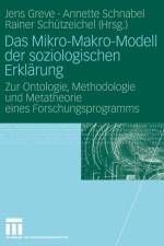 Das Mikro-Makro-Modell Der Soziologischen Erklarung