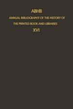 ABHB Annual Bibliography of the History of the Printed Book and Libraries