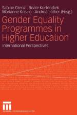 Gender Equality Programmes in Higher Education