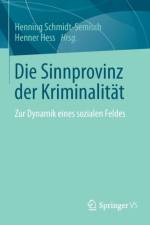 Die Sinnprovinz Der Kriminalitat