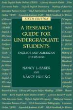 A Research Guide for Undergraduate Students af Nancy L. Baker