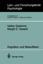 Kognition und Bewusstsein af Volker Gadenne