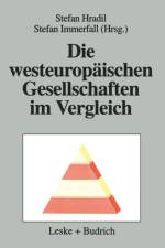 Die Westeuropaischen Gesellschaften Im Vergleich