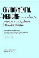 Environmental Medicine af Institute of Medicine