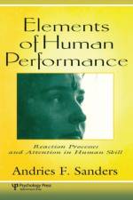 Elements of Human Performance af Andries F. Sanders