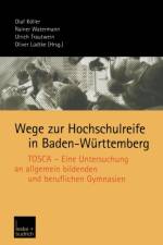 Wege zur Hochschulreife in Baden-Wurttemberg