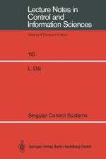 Singular Control Systems af Liyi Dai