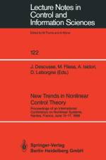 New Trends in Nonlinear Control Theory