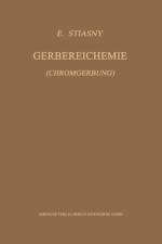 Gerbereichemie af Edmund Stiasny
