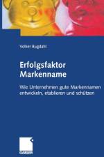 Erfolgsfaktor Markenname af Volker Bugdahl
