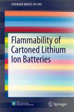 Flammability of Cartoned Lithium Ion Batteries af Michael J. Kahn