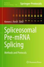 Spliceosomal Pre-mRNA Splicing