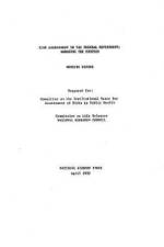 Risk Assessment in the Federal Government af National Research Council