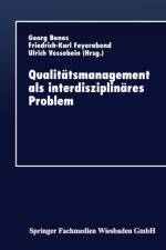 Qualitatsmanagement ALS Interdisziplinares Problem