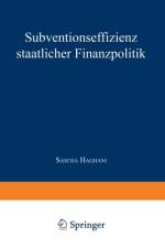 Subventionseffizienz Staatlicher Finanzpolitik