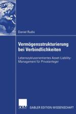 Vermoegensstrukturierung Bei Verbindlichkeiten af Daniel Rudis