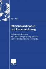Effizienzkonditionen Und Kostenrechnung