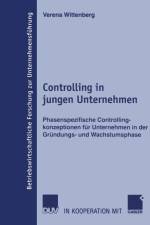 Controlling in Jungen Unternehmen af Verena Wittenberg