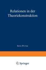 Relationen in Der Theoriekonstruktion