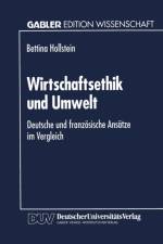 Wirtschaftsethik Und Umwelt