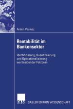 Rentabilitat Im Bankensektor af Armin (Universit T Bremen Germany) Varmaz
