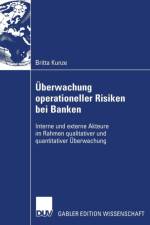 UEberwachung Operationeller Risiken Bei Banken af Britta Kunze