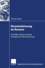 Dezentralisierung Im Konzern af Timo M Kafer