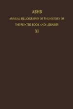 ABHB Annual Bibliography of the History of the Printed Book and Libraries