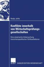 Konflikte Innerhalb Von Wirtschaftsprufungsgesellschaften af Nadja Jehle