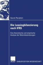 Die Leasingbilanzierung Nach Ifrs af Mark Pferdehirt