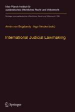 International Judicial Lawmaking