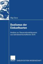 Dualismus Der Einkunftsarten af Olga Sava