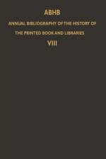 ABHB Annual Bibliography of the History of the Printed Book and Libraries