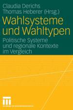 Wahlsysteme Und Wahltypen