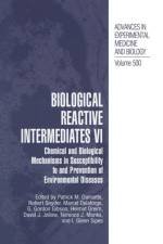 Biological Reactive Intermediates Vi