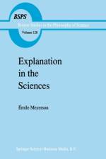 Explanation in the Sciences af Emile Meyerson