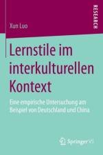 Lernstile Im Interkulturellen Kontext af Xun Luo