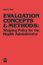 Evaluation Concepts & Methods af Paul C. Nutt